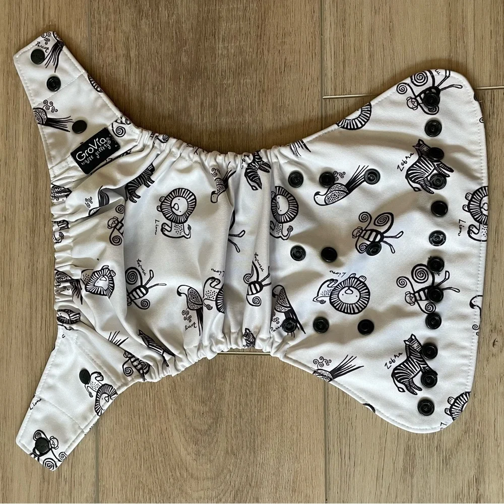 Grovia Cloth Diaper - Wild Things AI2 Shell